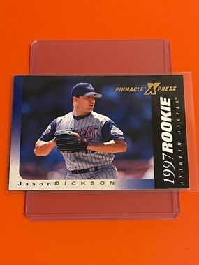 Jason Dickson #130 [Rookie] 1997 Pinnacle X Press Baseball Trading Card